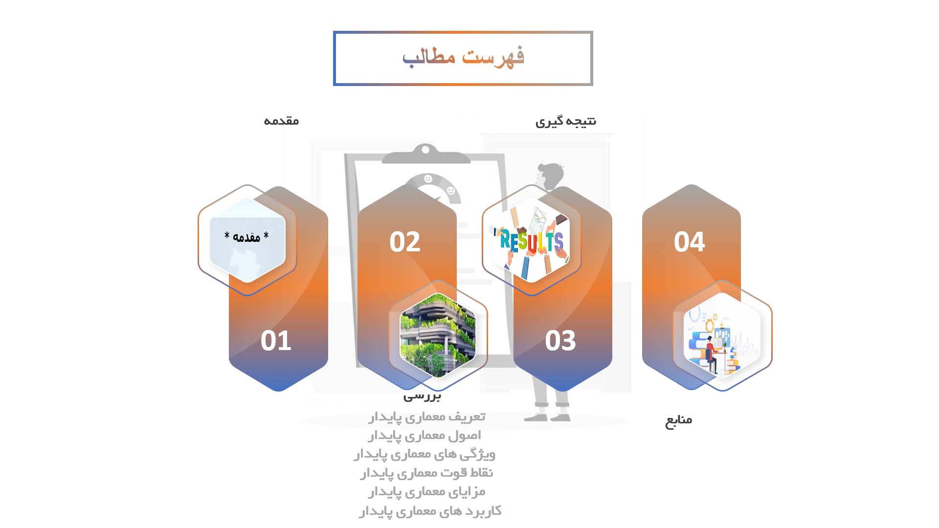 پاورپوینت در مورد معماری پایدار